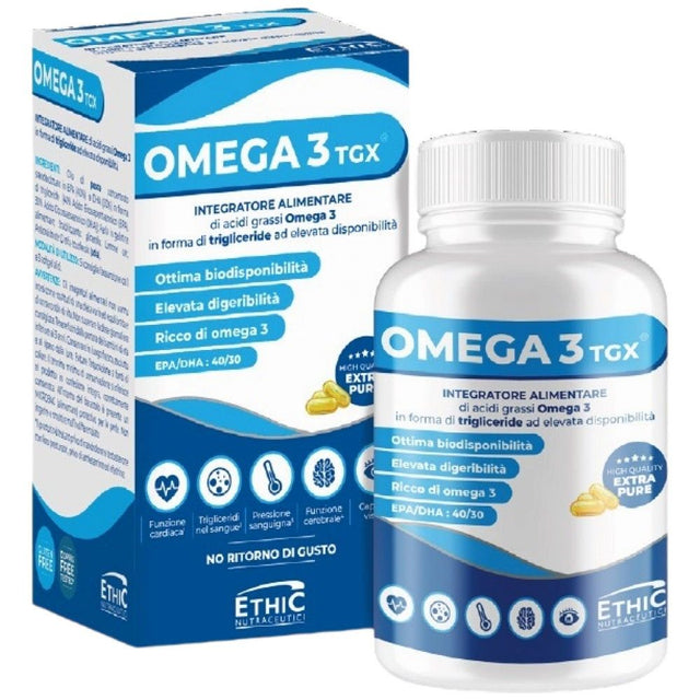 OMEGA 3TGX | with 70% Omega-3 - 60 Softgels - Nutra Best Europe