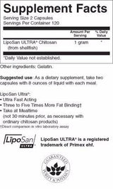 Diet Liposan Ultra 500 mg 240 capsules - Nutra Best Europe