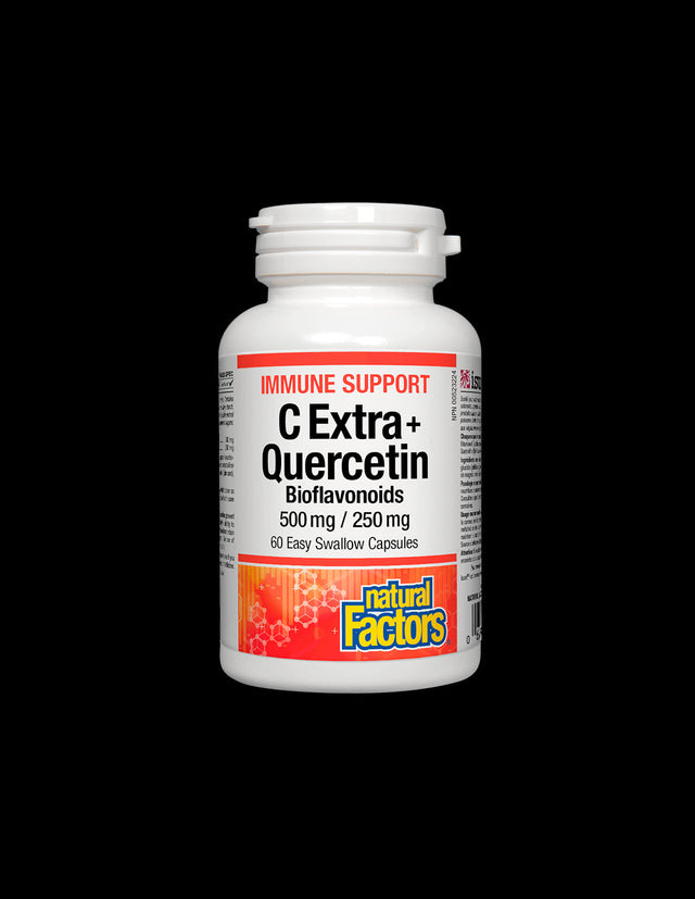 Vitamin C Extra + Quercetin 250 mg - 60 capsules - Nutra Best Europe