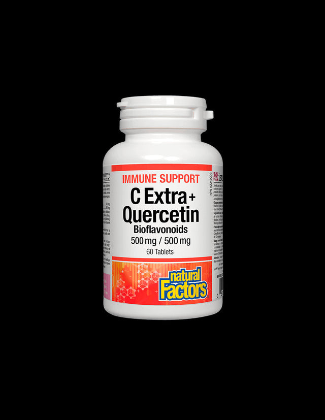 Immune Support C Extra + Quercetin 500 mg - 60 Tablets - Nutra Best Europe