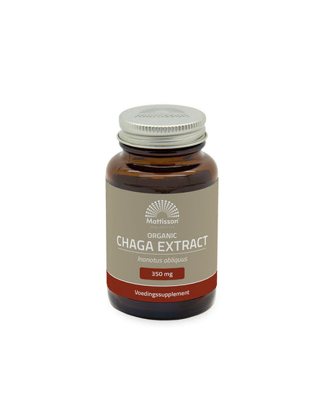 Immunity - Chaga BIO, 350 mg x 60 capsules - Nutra Best Europe