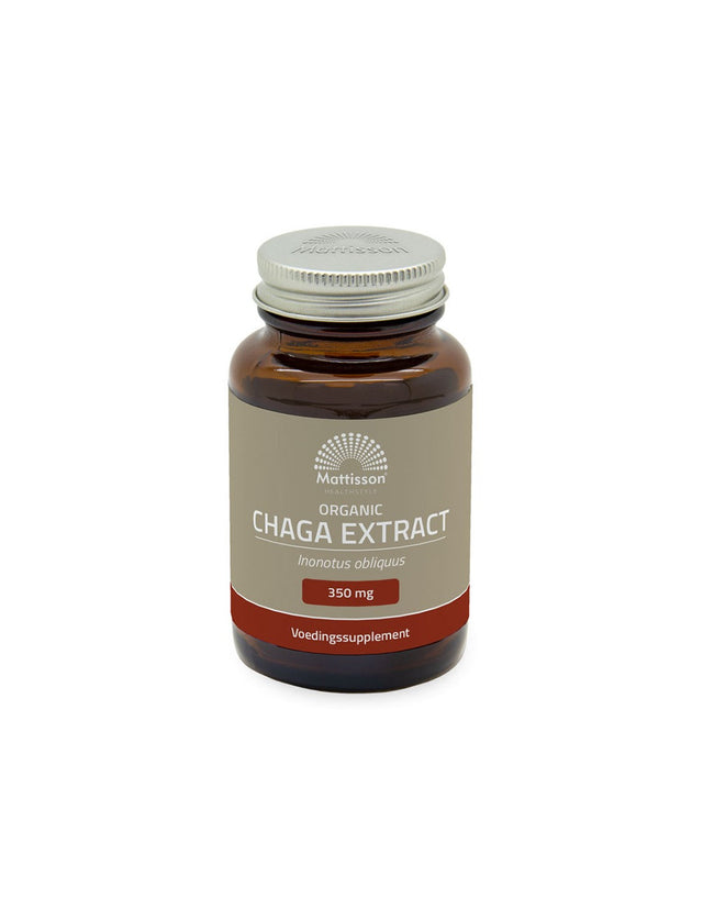 Immunity - Chaga BIO, 350 mg x 60 capsules - Nutra Best Europe