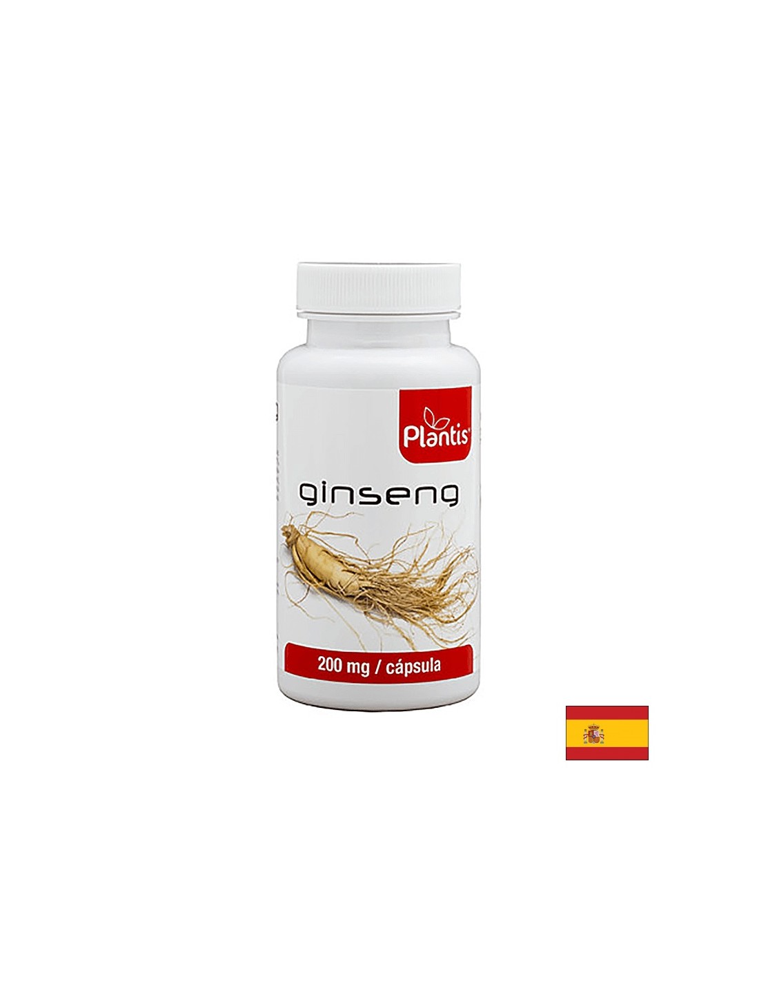 Immunity and energy - Asian ginseng Plantis®, 200 mg x 60 capsules - Nutra Best Europe