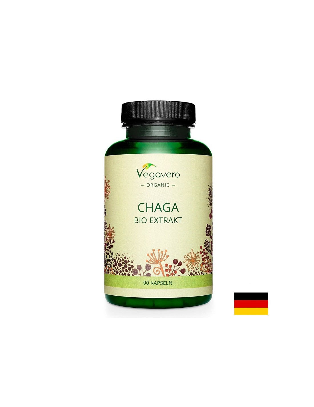 Immunity and energy - Chaga Bio extract, 90 Vegavero capsules - Nutra Best Europe