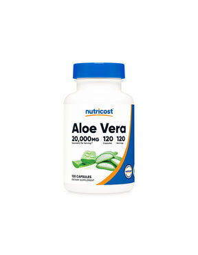 Immunity and digestion - Aloe Vera, 100 mg x 120 capsules - Nutra Best Europe