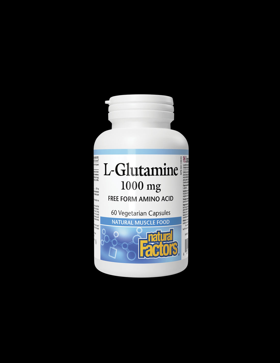 L-Glutamine 1000 mg - 60 capsules - Nutra Best Europe