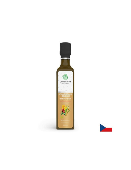 Cane syrup with lingonberry and cranberry – Urinary health and immunity, 250 ml, with dosage - Nutra Best Europe