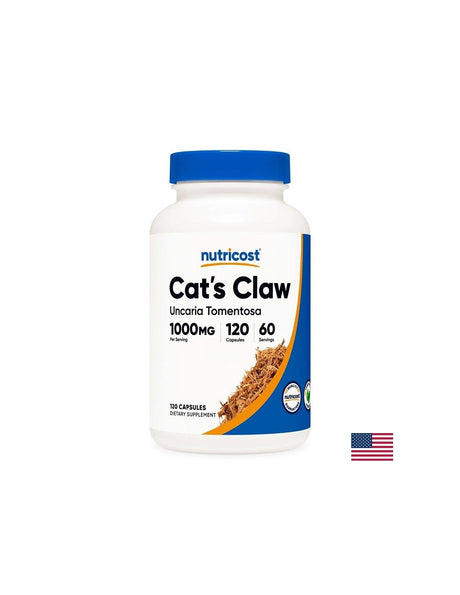 Immunity - Cat's Claw (bark), 500 mg x 120 capsules - Nutra Best Europe