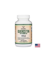 Immunity - Quercetin 1000mg + Bromelain 200mg, 120 capsules Double Wood - Nutra Best Europe