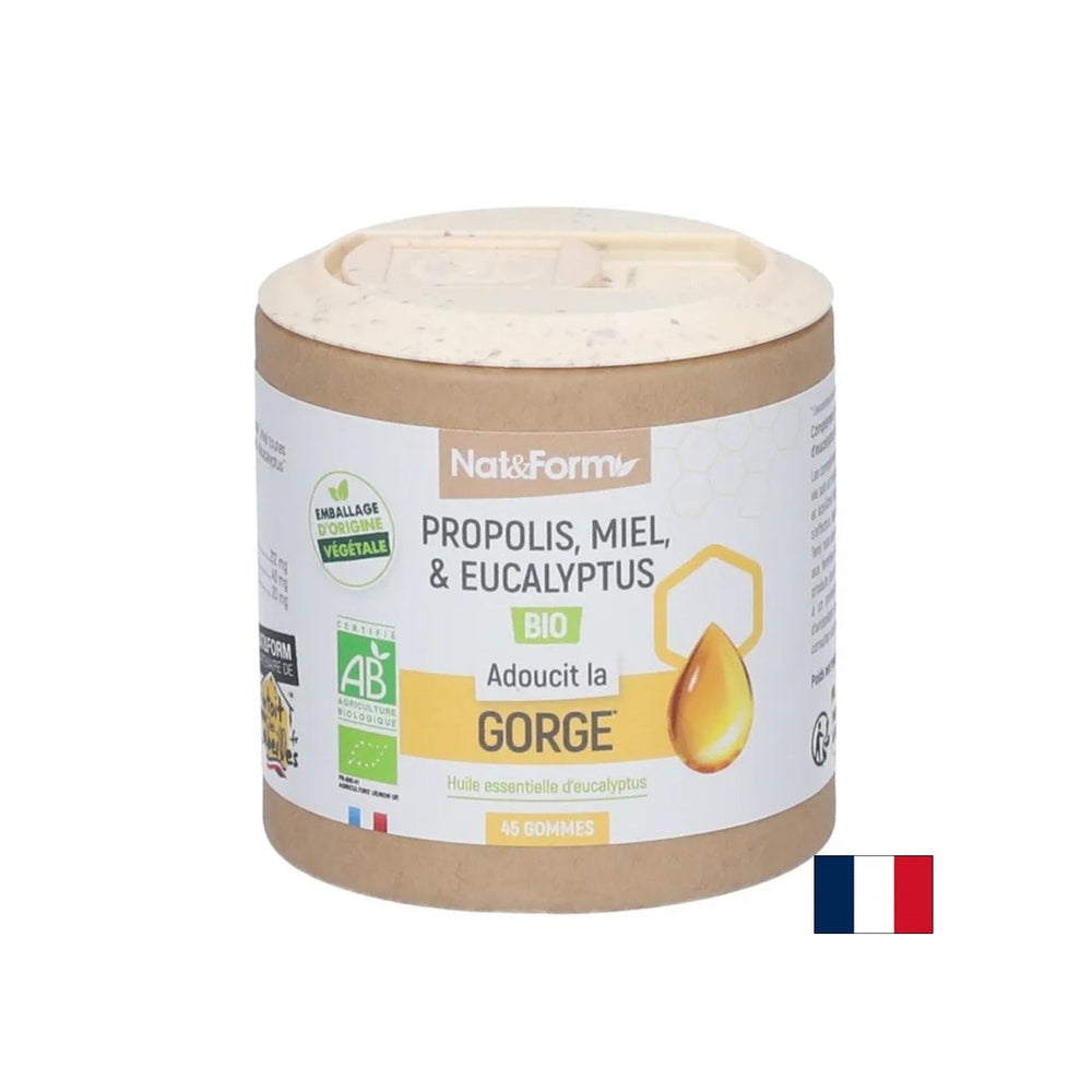 Immunity - Propolis, honey and eucalyptus, 45 jelly tablets - Nutra Best Europe