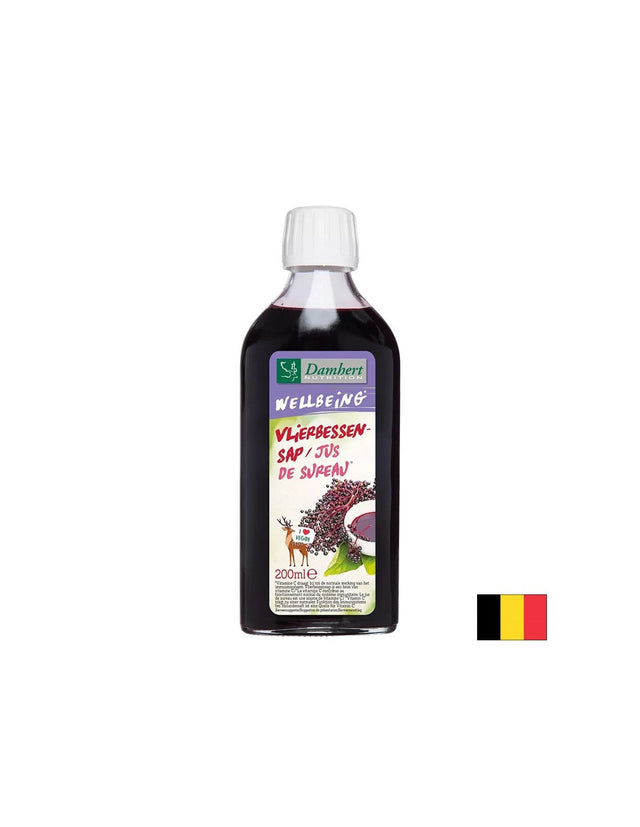 Immunity - Black elderberry juice, 200 ml - Nutra Best Europe