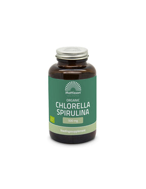 Immunity Super Antioxidant - Chlorella & Spirulina 500mg x 240 Tablets Mattisson Healthstyle - Nutra Best Europe