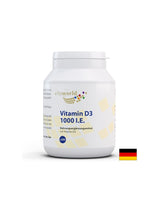 Immunity - Vitamin D3, 1000 IU/25 µg x 200 tablets - Nutra Best Europe
