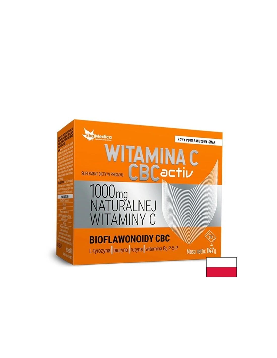 Immunity - Vitamin C Active, 1000 mg x 21 sachets - Nutra Best Europe