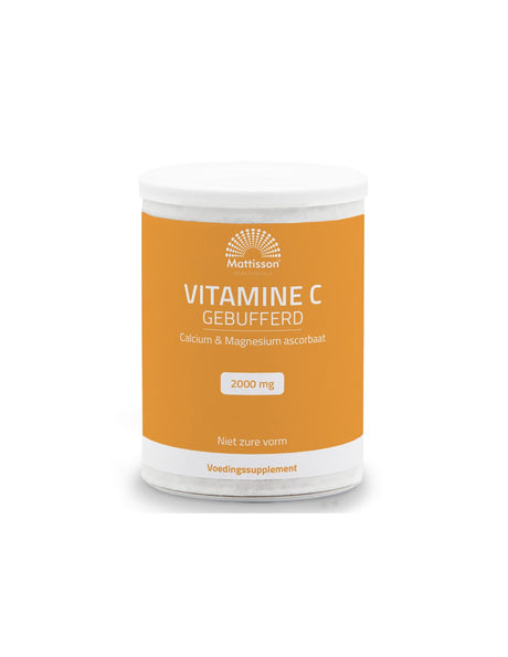 Immunity - Vitamin C buffered (calcium & magnesium ascorbate), 250 g powder - Nutra Best Europe