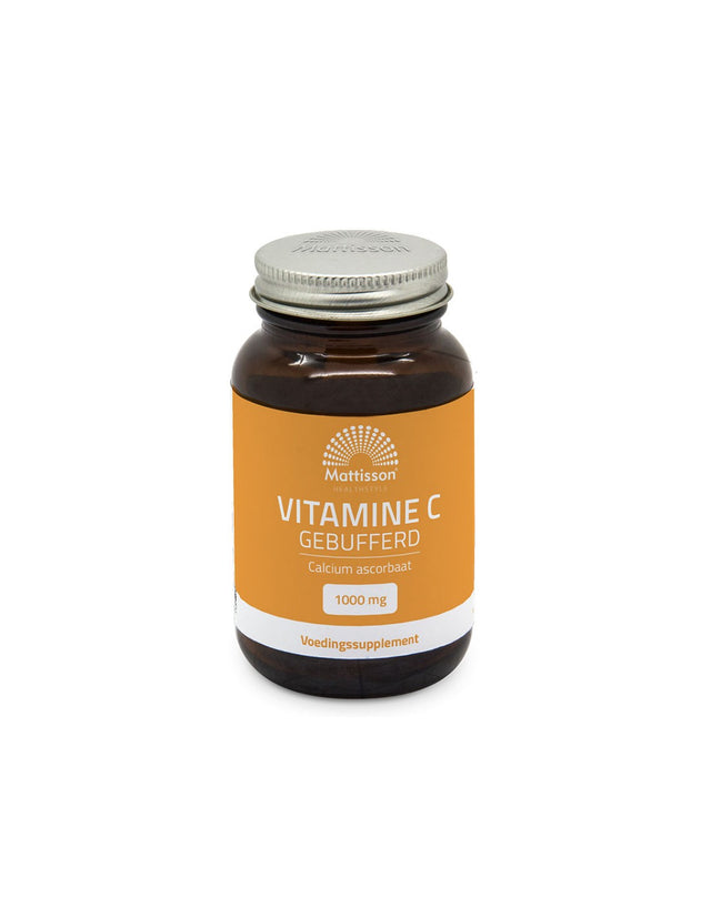 Immunity - Vitamin C (calcium ascorbate) /Buffered/, 1000 mg x 90 tablets - Nutra Best Europe