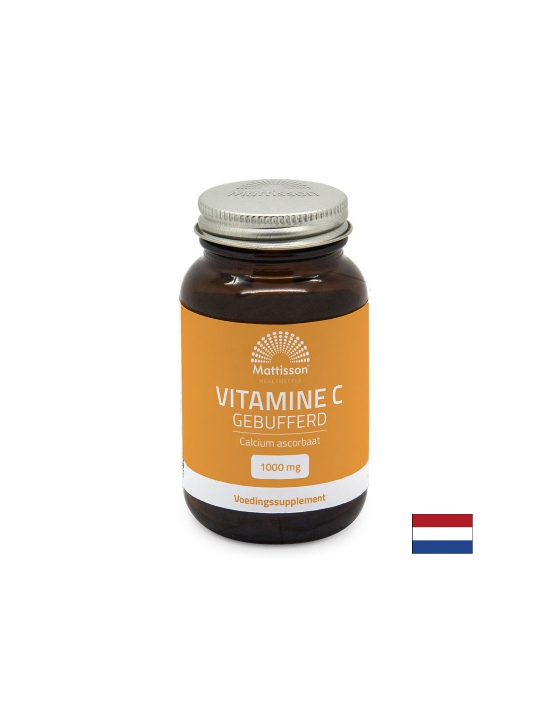 Immunity - Vitamin C (calcium ascorbate) /Buffered/, 1000 mg x 90 tablets - Nutra Best Europe