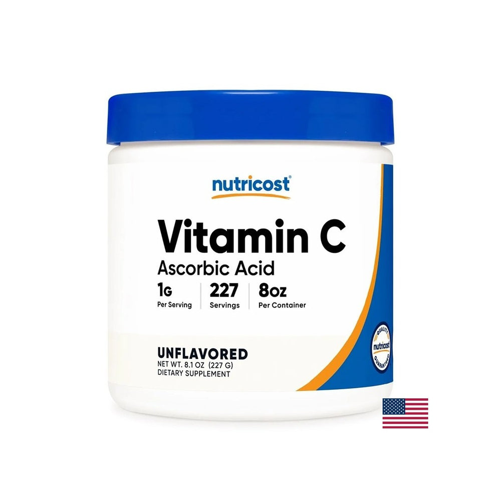 Immunity - Vitamin C (L-ascorbic acid), 1000 mg x 227 g powder - Nutra Best Europe