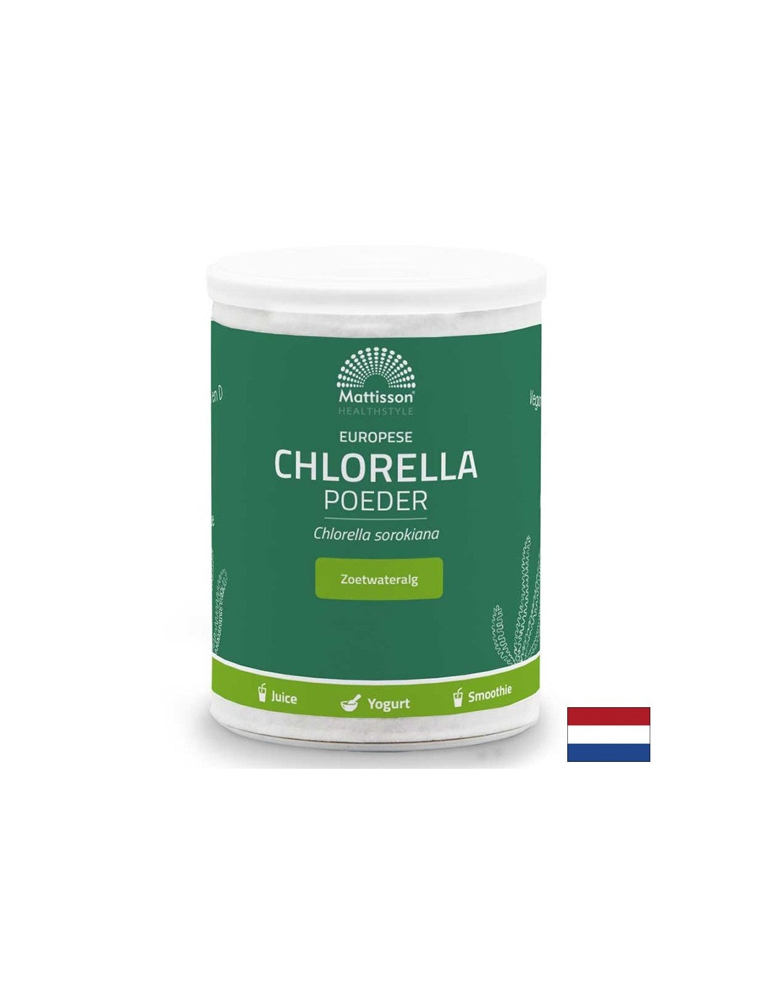 Immune and antioxidant protection - Chlorella (European), 5 g x 125 g powder - Nutra Best Europe