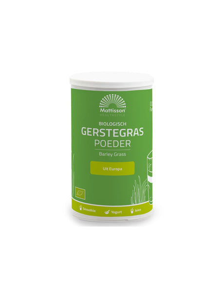 Immune system and liver - Barley grass BIO, 125 g powder - Nutra Best Europe