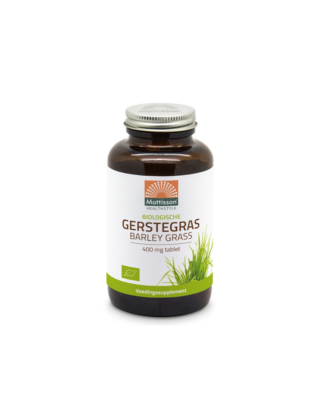 Immune system and liver - Organic barley grass, 350 tablets Mattisson Healthstyle - Nutra Best Europe