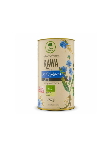 Instant latte with chicory, herbs and spices Bio, 150 g Dary Natury - Nutra Best Europe