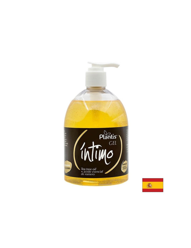 Intimate gel with tea tree oil and rosemary essential oil Plantis®, 500 ml - Nutra Best Europe
