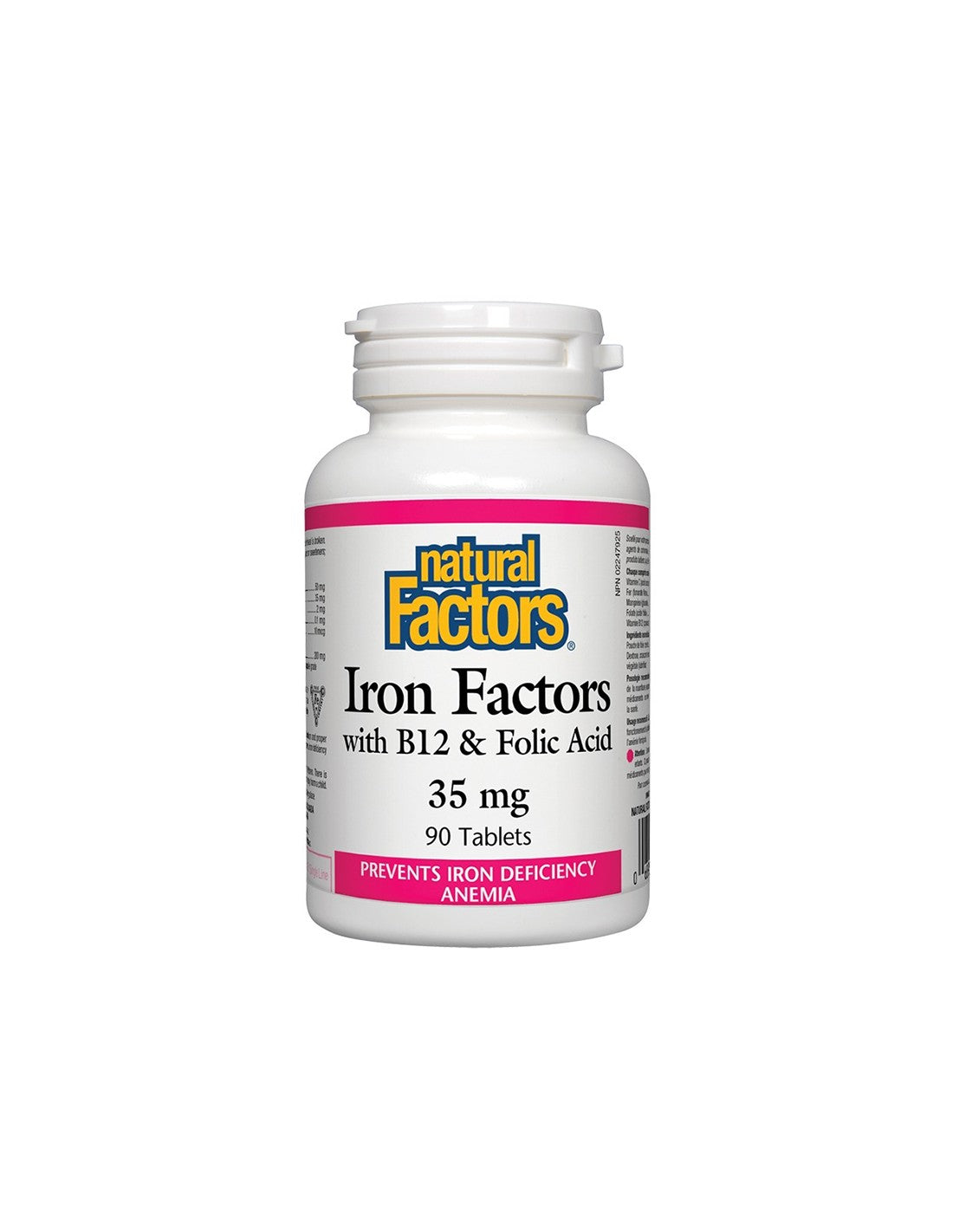 Iron Factors® - 90 Tablets - Nutra Best Europe