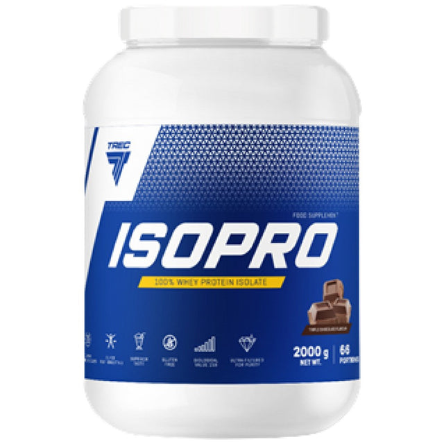 IsoPro | 100% Whey Protein Isolate - 2000 grams - Nutra Best Europe