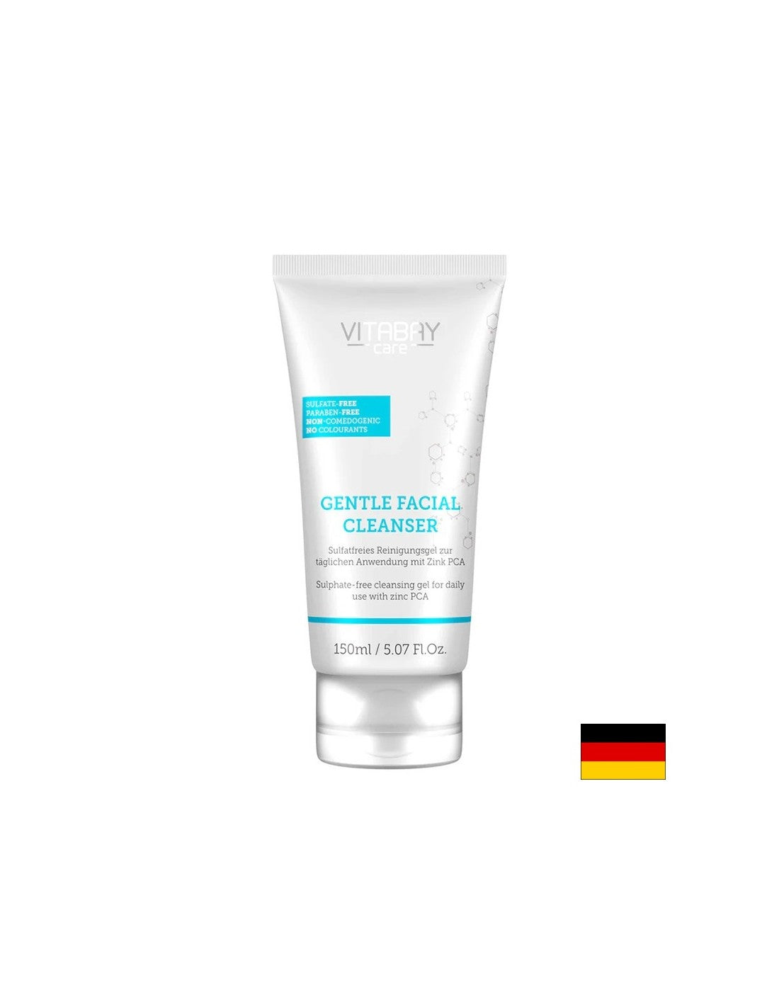 Face wash gel with zinc, 150 ml - Nutra Best Europe