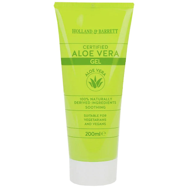 Aloe Vera Gel / Certified - 200 ml - Nutra Best Europe