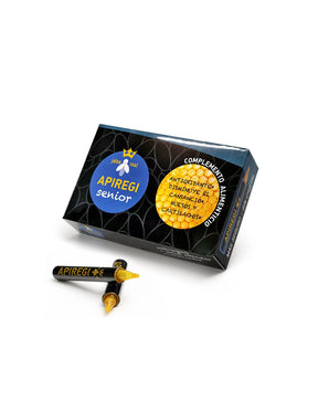 Jalea real Apiregi senior/ Royal jelly for adults/ Vitality and strong immunity, 20 pcs. Artesania drinking ampoules - Nutra Best Europe