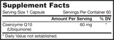 Co-Q10 (Ubiquinone) 60 mg 60 capsules - Nutra Best Europe