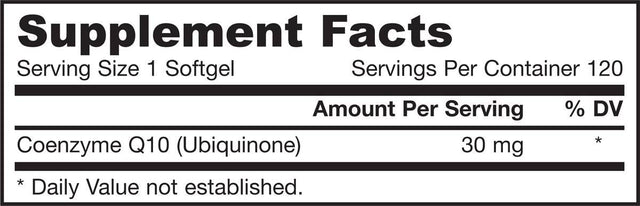 Q-Absorb-Q10 30 mg - 60 Гел капсули - Nutra Best Europe