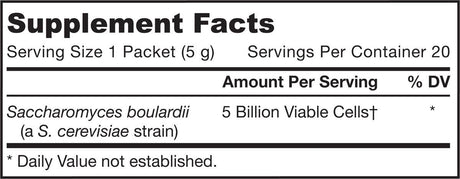 Saccharomyces Boulardii 20 Packs - Nutra Best Europe