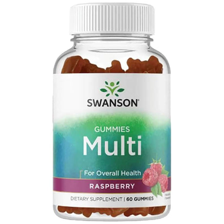 Multi Gummies - Raspberry 60 jelly candies - Nutra Best Europe