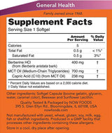 Berberine / Glucose Support - 90 Gel capsules - Nutra Best Europe