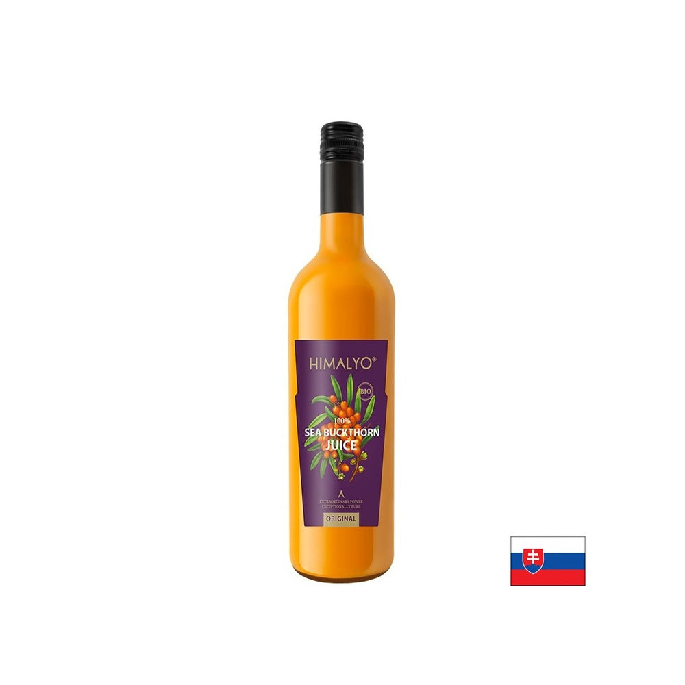 Organic Sea Buckthorn Juice – Antioxidant - Anti-Aging and Metabolic Health, 750 ml, 30 servings - Nutra Best Europe
