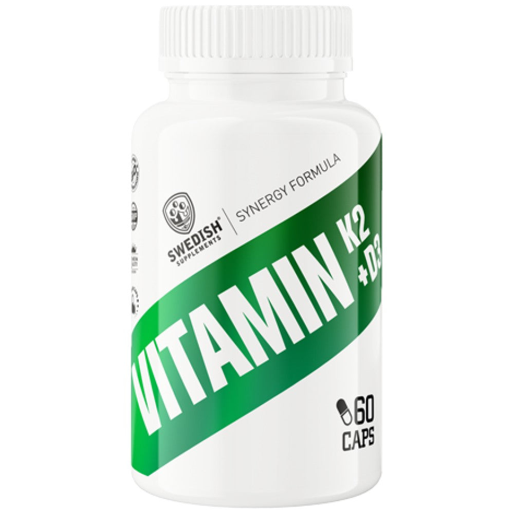 Vitamin K2 + D3 60 capsules - Nutra Best Europe