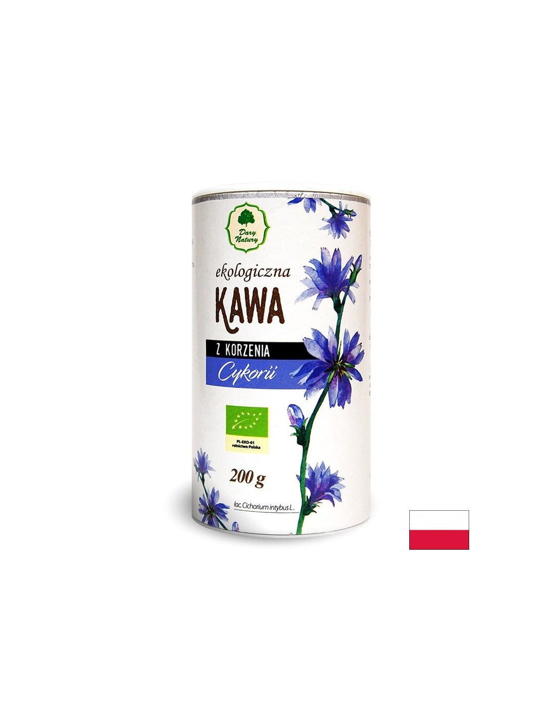 Organic chicory root coffee, 200 g Dary Natury - Nutra Best Europe