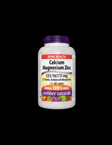 Calcium, Magnesium, Zinc/ Calcium, Magnesium and Zinc x 200 caplets - Nutra Best Europe