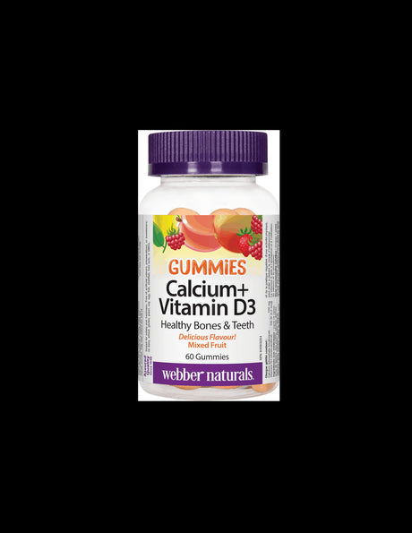 Calcium+Vitamin D3 Gummies/ Calcium + Vitamin D3 x 60 jelly tablets - Nutra Best Europe