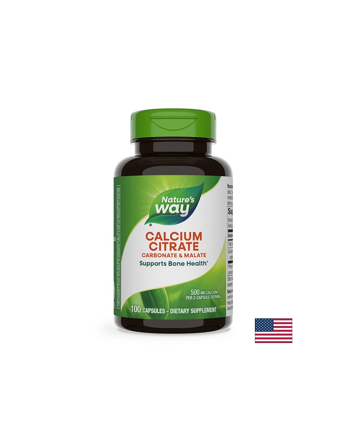 Calcium Citrate - 100 capsules - Nutra Best Europe