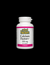 Calcium Factor+ 350 mg - 90 Tablets - Nutra Best Europe