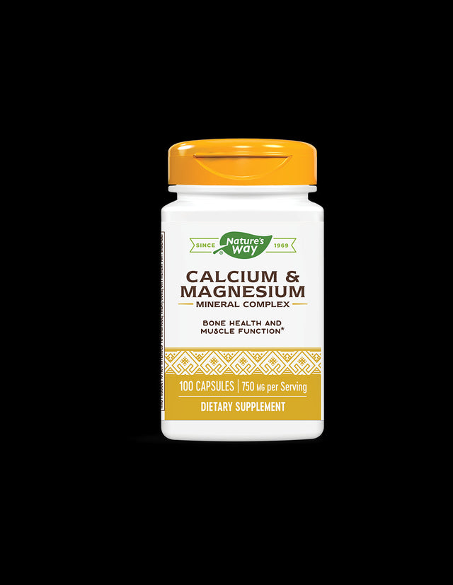 Calcium & Magnesium - 100 capsules - Nutra Best Europe