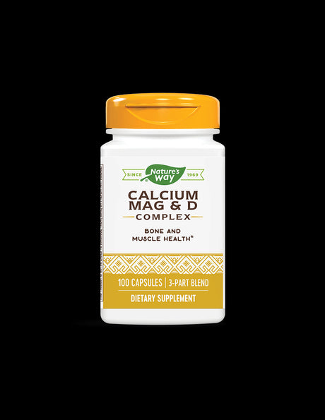 Calcium, Mag & Vit D - 100 capsules - Nutra Best Europe