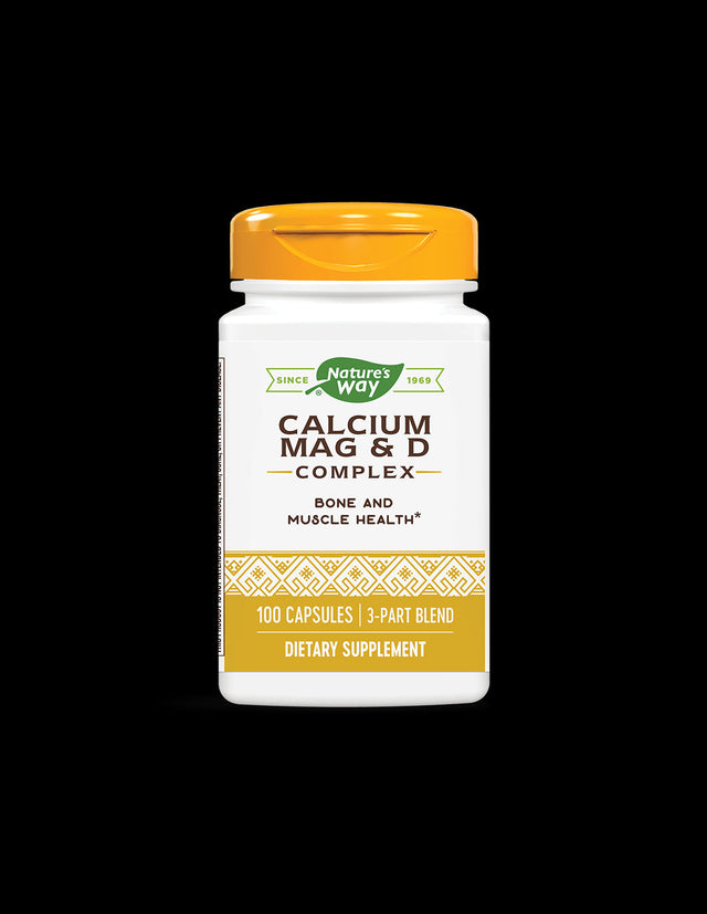 Calcium, Mag & Vit D - 100 capsules - Nutra Best Europe