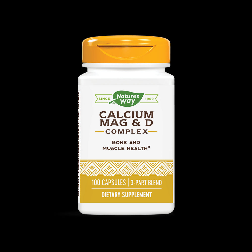 Calcium, Mag & Vit D - 100 capsules - Nutra Best Europe