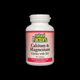 Calcium & Magnesium Citrate with D3 - 90 Tablets - Nutra Best Europe