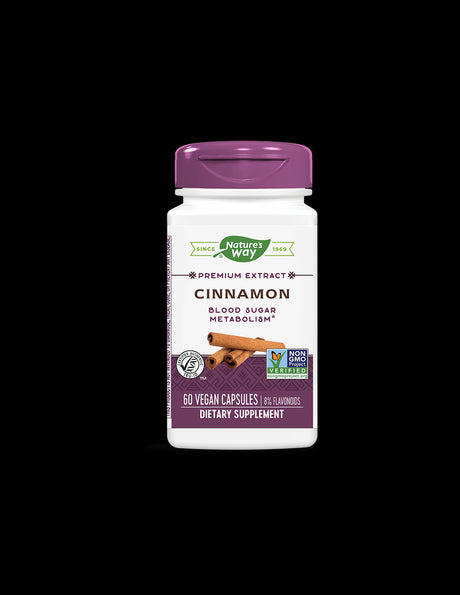 Cinnamon 500 mg x 60 capsules Nature's Way - Nutra Best Europe